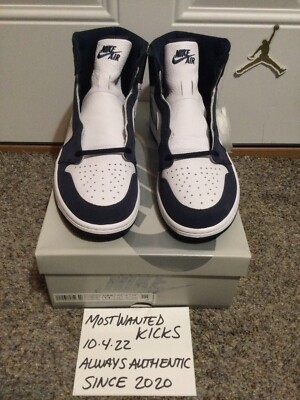 DS 2020 Nike Air Jordan 1 Retro High CO.JP Midnight Navy Men's Sz