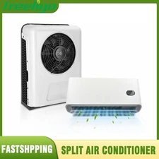 24V 12000 BTU A/C Kit Vehicle Split Air Conditioner Universal Fits Truck Bus RV
