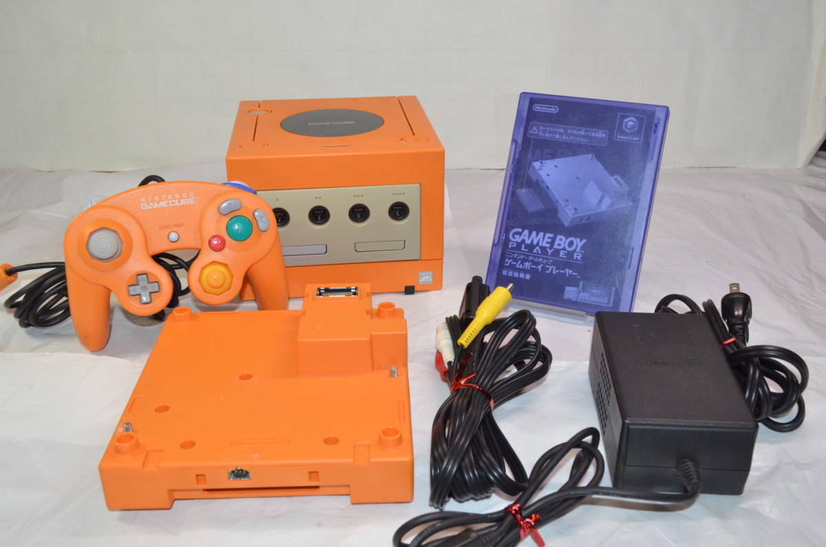 Nintendo GameCube Console Enjoy Plus Pack Spice Orange DOL-017 L04