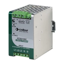 Cabur XCSG720C 480vac input 30A  24vdc output DIN Mount Power Supply