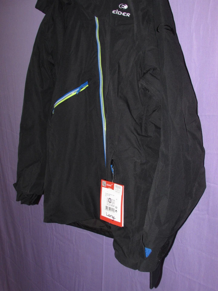 全新 带标签! Eider La Grave 3.0 羽绒滑雪滑雪夹克男式 L LaGrave ~ — 第 3/4 张图片