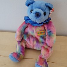 Ty Beanie Baby - SEPTEMBER the Birthday Bear 7 Inch MWMT