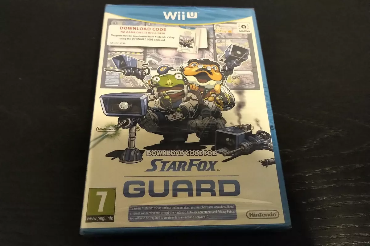 STAR FOX GUARD NINTENDO Wii U PAL NEW SEALED FREE SHIPPING