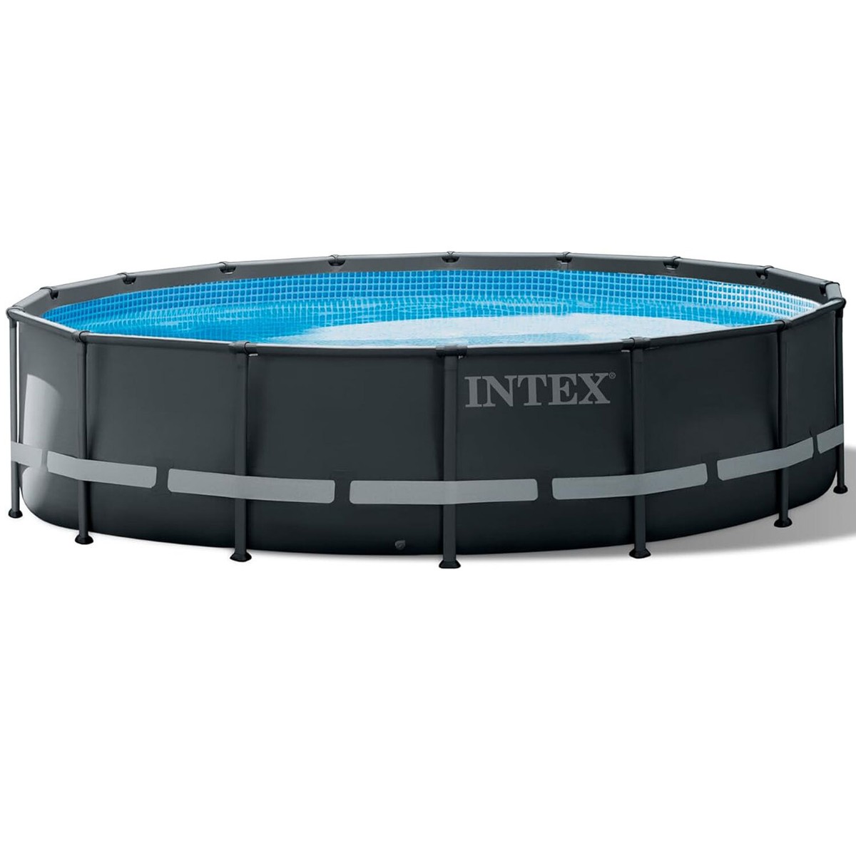Intex Frame Pool Ultra Rondo XTR Ø 488x132 cm Set mit  
