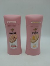 Dove X Crumbl 72 hr Deodorant 2 Strawberry Crumb Cake Lemon Glaze NEW