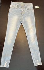 Old Navy Girls High-Rise Rockstar 360  Stretch Jeggings - Denim - Sz 12
