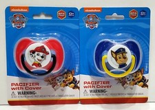 Paw Patrol Marshall Chase Red Blue Pacifiers BPA Free 0 Months Soother
