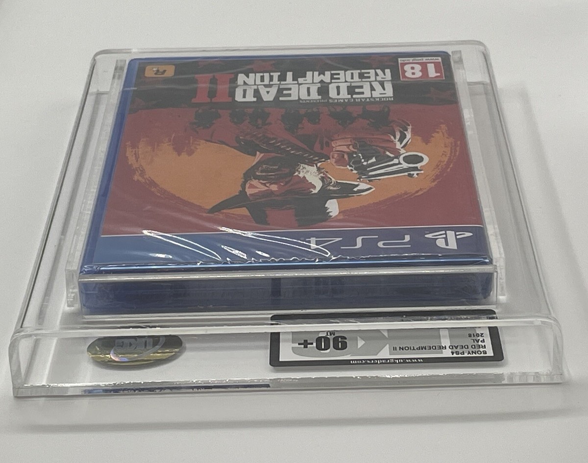 PlayStation4 - raggadaddy Red Dead Redemption 2 PS4 UKG Graded 90+ MT Gold WATA VGA