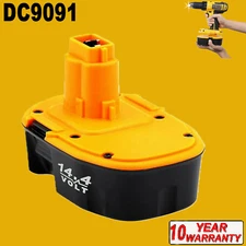 4800mAh 14.4Volt For DEWALT XRP 14.4V NI-MH DC9091 BATTERY DW9091 DW9094 DW954
