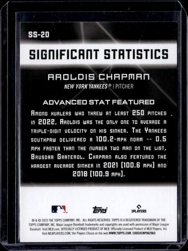 2023 Topps Significant Statistics Baseball Complete Your Set - Picture 15 of 19