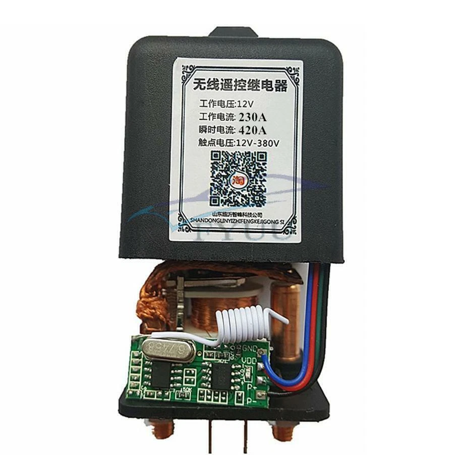 Car Battery Disconnect Cut Off Isolator Master Switches Wireless Remote -USA Foto 3 de 4