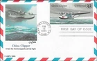 China Clipper Seaplane 1935 First Transpacific Airmail Flight Card USA FDC 1985