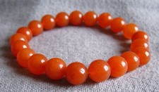 Armband aus Aventurin orange mittlere T�nung -  8mm/15-23cm elastik