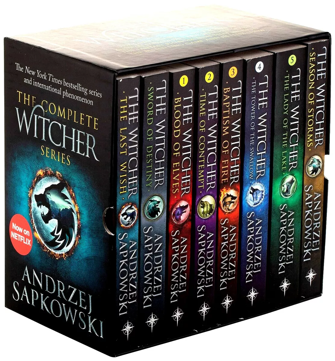 NEW The Witcher Complete Collection 8 Books Series Library Set - Now on  Netflix!