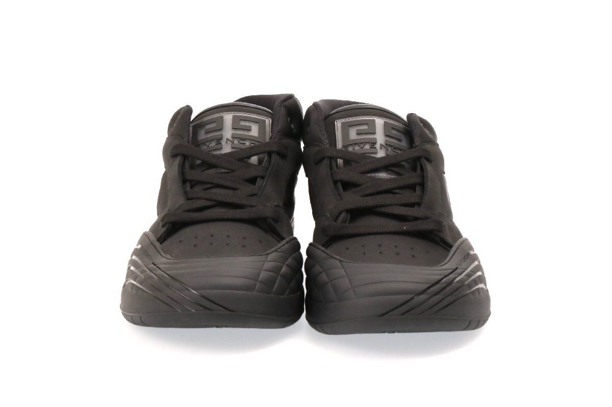スニーカー GIVENCHY SS24 SKATE SNEAKER (BH009KH1QA 001) GIVENCHY Skate sneakers in nubuck and synthetic fiber