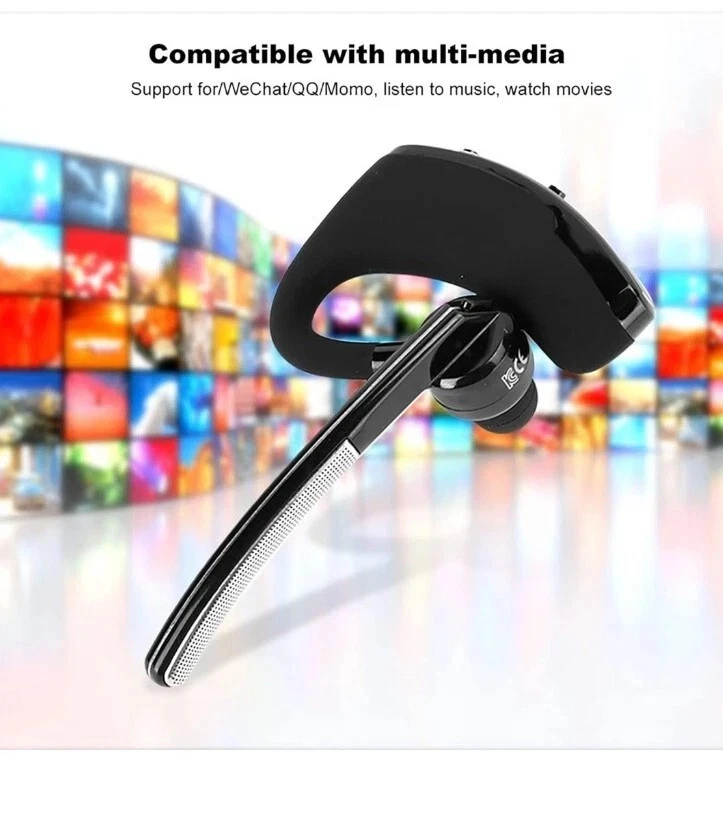 Auriculares Bluetooth 5.1 Para Camionero Con Microfono Recibidor De Llamadas - Imagem 3 de 4