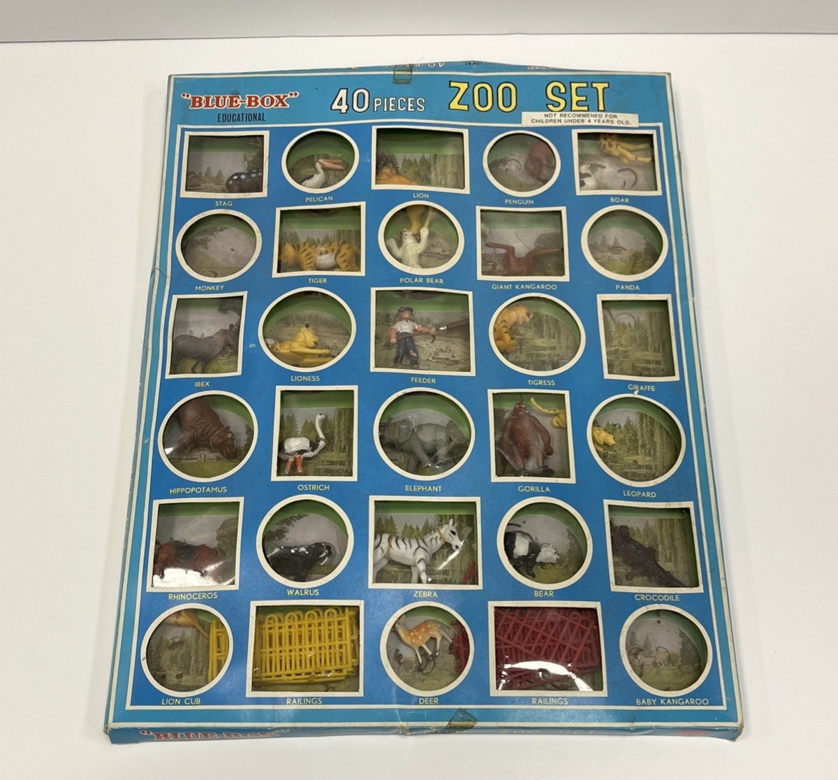 animal car3枚セット 1993 Animals,antelope,Leopard,vulture,gazelle,buffalo,lion