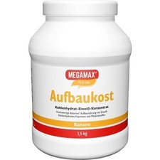 MEGAMAX Aufbaukost Banane Pulver, 1.5 kg PZN 00815529