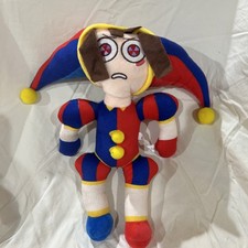 The Amazing Digital Circus Pomni Plush 10 Red Blue Jester Plush Toy