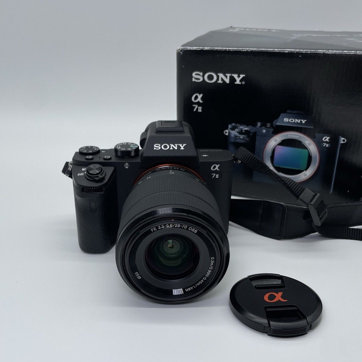 Sony ソニー α7II + FE 28-70mm F 3.5-5.6 Sony Alpha A7 II Mirrorless Digital Camera With FE 28-70mm F