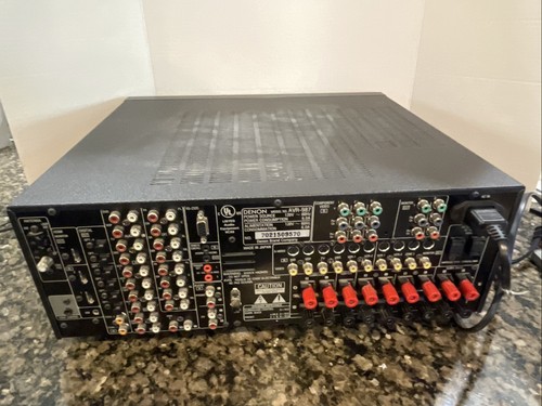 Denon AVR-987 7.1 Channel AV Surround Receiver W/Remote & Manual Bundle Works - Bild 8 von 12