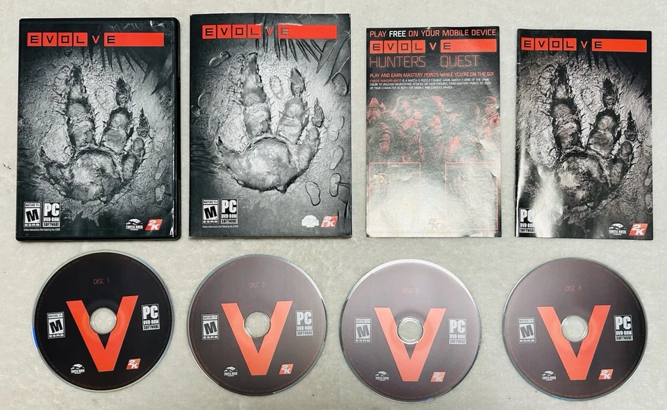 Evolve (PC, 2015) DVD ROM Pre Owned - Image 2 of 4