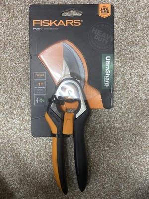 Fiskars Heavy Duty 1'' Cut Capacity Ultra Sharp Pruner Shears Forged