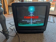 20  Magnavox Vintage CRT TV/VCR Combo CRN200AT01 w/ Remote -- NOT ALL PARTS WORK