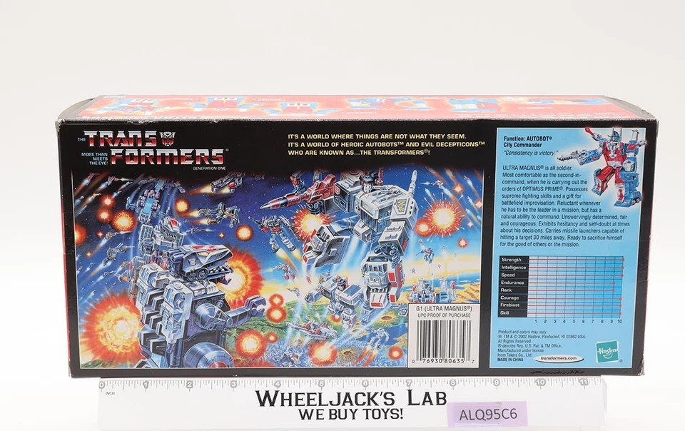 Ultra Magnus Transformers Commemorative Series 2002 Hasbro Figure NEW SEALED - Image 2 of 4