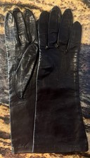 Made In Italy for B Altman Co. 5th Ave NY. VTG Women's Gloves Size 7 Silk Lined