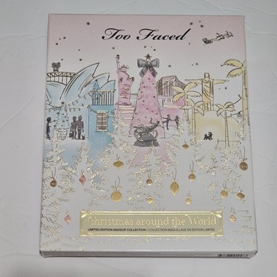 Too Faced Christmas Around World  Makeup Collection LIMITED EDITION 3 Palettes