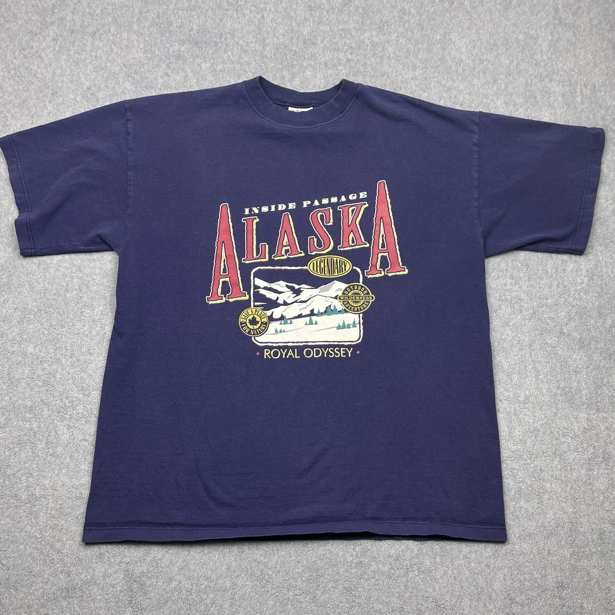 Vintage Alaska T Shirt In Men