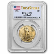 2026 1/2 oz American Gold Eagle MS-70 PCGS (FirstStrike®) 4224.22 per troy oz