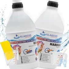 Clear Epoxy Resin Kit 1 Gallon No Yellowing and No Bubble Easy to Use Casting...