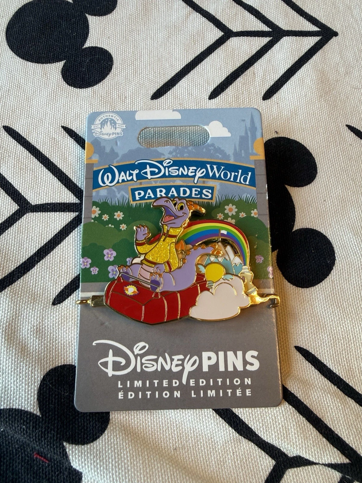 2024 Disney Parks Walt Disney World Parades Series Figment Epcot LE 3000 Pin NEW