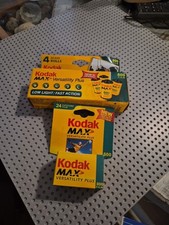 Kodak Max Versatility Plus 800 Film 6 Rolls Old Stock Unopened New