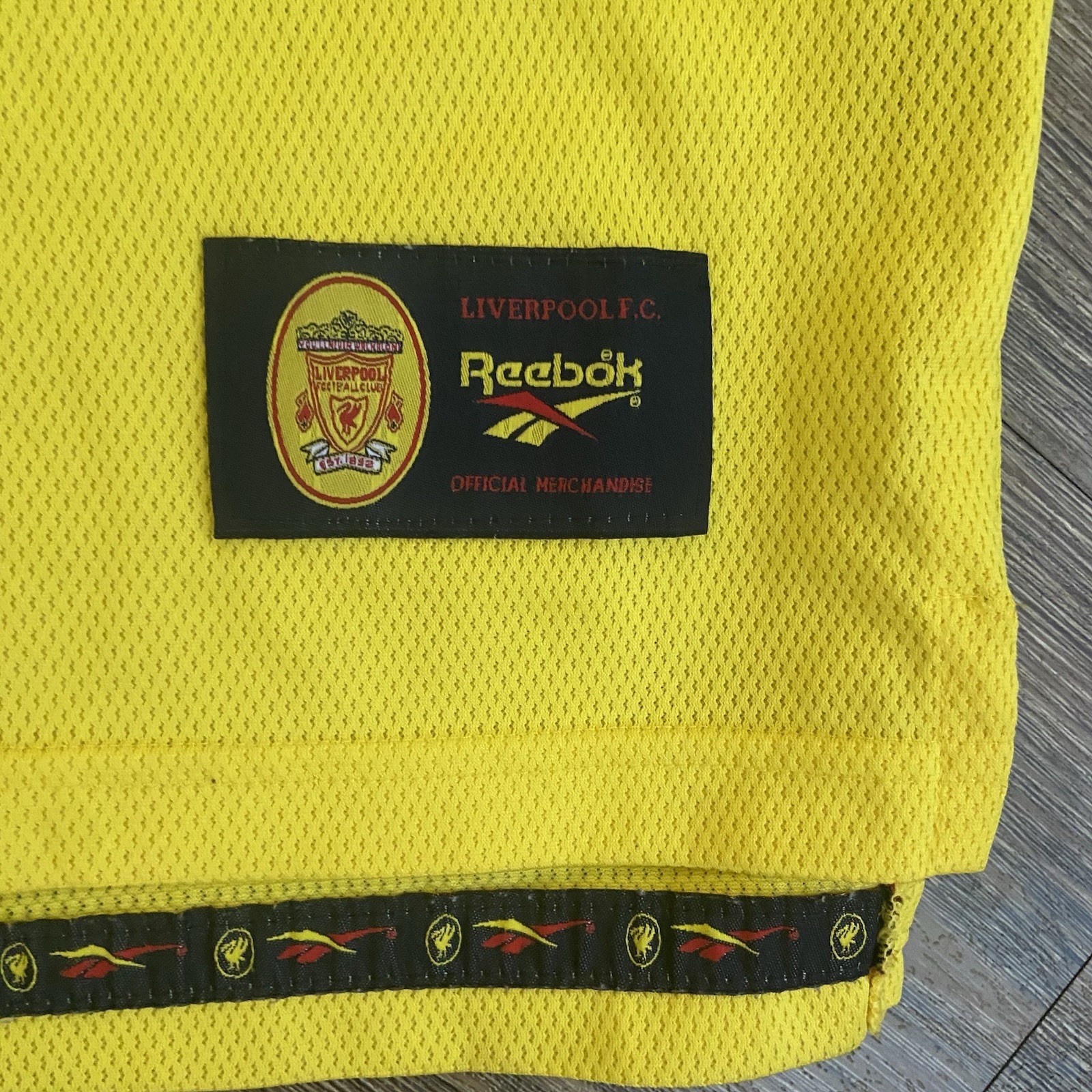 LIVERPOOL 1997 1999 AWAY FOOTBALL SHIRT SOCCER JERSEY REEBOK SIZE MENS 34/36 S thumbnail 2