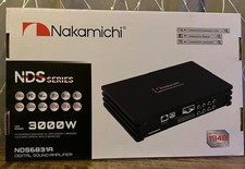 Nakamichi NDS6831A 8-Channel DSP 6-Channel Amplifier 31-Band EQ Car Audio