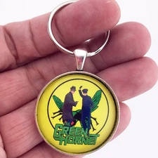 GREEN HORNET and KATO Key Ring Necklace Cufflinks Tie Clip Ring Earrings Jewelry