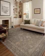 Chris Loves Julia Louisa Collection LOI-04 Lagoon/Ivory 5'-3