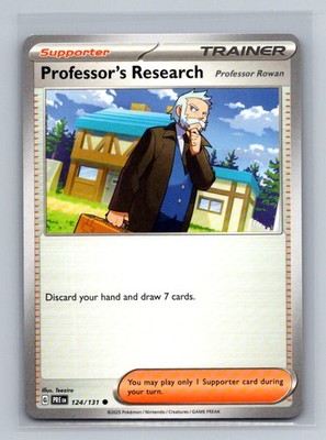 Professor's Research [Professor Rowan] Common SV: Prismatic Evolutions PRE Train