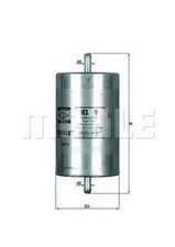 KNECHT KRAFTSTOFFFILTER BENZINFILTER passend für BMW 3er E30 E36 5er E28 E34 E24