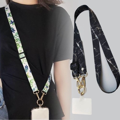 Retro Pattern Anti-lost Rope Hanging Sling Cord Phone Accessories