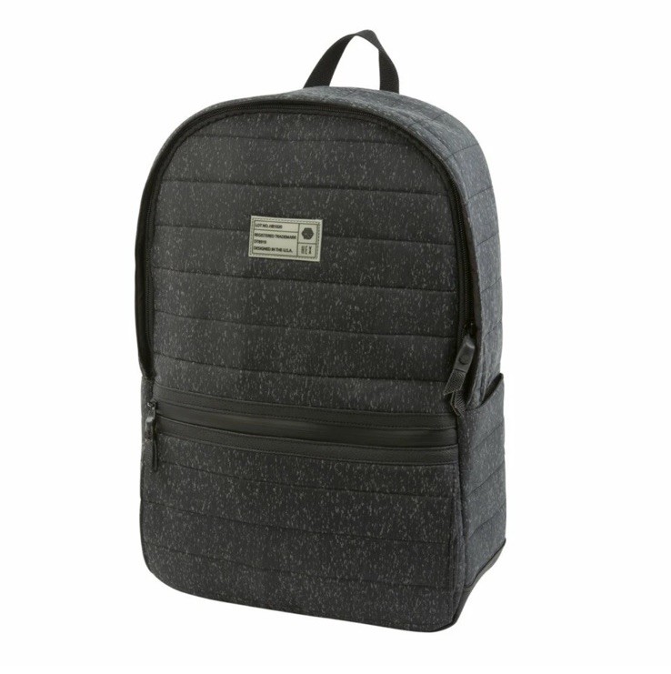 Padded Interior Laptop Bag Black Reflective