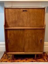 Mid Century Danish Wooden Bureau/Writing Desk