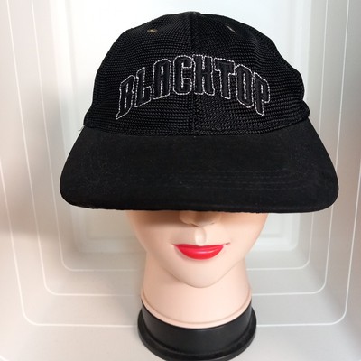 REEBOK BLACKTOP VINTAGE BASEBALLMÜTZE KLETTVERSCHLUSS HINTEN CAPPELLO ORIGIN KREMPE PU NUBUK 