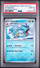 PSA 10 2023 POKEMON GYARADOS MY FIRST BATTLE-SQUIRTLE DECK | POP 28