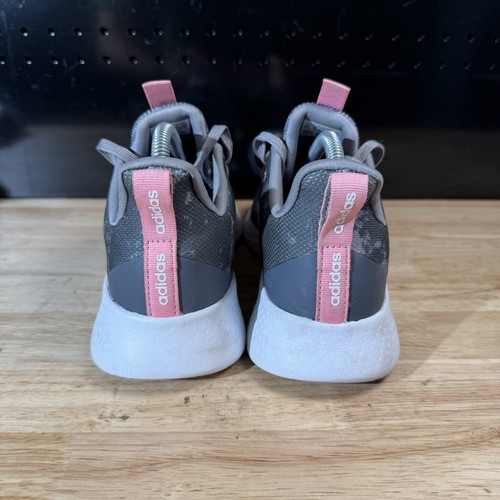 Adidas Women's Puremotion H02772 Gray Camouflage Sneaker Shoes Size 9.5 - Picture 4 of 6