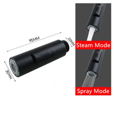 ABS Kitchen Pull Out Faucet Sprayer Nozzle Durable Water Saving Shower Spray Hea