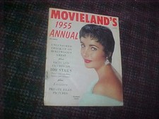 MOVIELAND 1955 ANNUAL Elizabeth Taylor Marilyn Monroe Susan Hayward Jerry Lewis